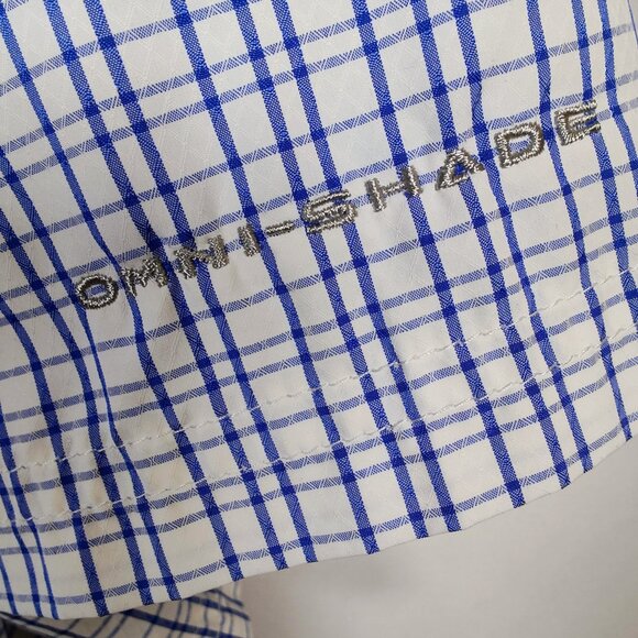 Columbia Performance Fishing Gear Omni Shade Men's XL Plaid Button-Down Shirt - Picture 3 of 10